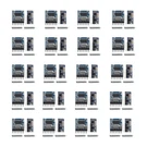 Qiachip 20 Sets RX480E 433MHZ Rf Wireless Transmitter Receiver Antenna Kit. Fixed Price $60.13.