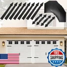 Eapele Magnetic Garage Door Decoration Kit Include 32PCS Windows, 8 Fau. Fixed Price $52.40.
