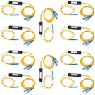10-PACK Sc/upc Fiber Optical Fbt Splitter 1X2(1 Out) Singlemode 1310/155.... Fixed Price $106.24.