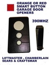 Raynor Garage Door Opener Comp Remote Control For Red & Orange Smart Button. Fixed Price $10.96.