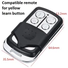 For Liftmaster Garage Door Opener Key Chain Remote Yellow Learn Button. Fixed Price $10.50.