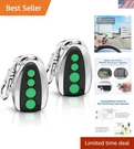 M12 Ergonomic Key Fob Remote Wireless Control For Topens Gate Openers (2-PACK). Fixed Price $65.69.