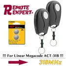For Linear Megacode 318MHZ 1-BUTTON Garage Remote Control MCT-11 MCT-3. Fixed Price $20.85.