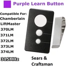 Sears Craftsman Garage Door Opener Remote Transmitter 139.53985D 139.53990D. Fixed Price $10.97.