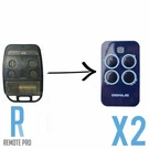 2 X Genius TE443H Bravo Genuine/original Remote Control. Fixed Price $54.28.