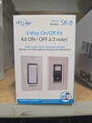 Skylink Diy Home Smart Switch 3-WAY Wireless On Off Kit Model SK-8 New!. Fixed Price $29.95.