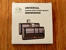 Gonat 2AQXW-893MAX Black 5 Color Learn Button Garage Door Opener Remote Pack. Fixed Price $12.95.
