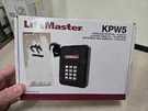 Sealed Liftmaster Commercial Wireless Keypad Code, W/ Backlight KPW5. Fixed Price $130.00.