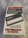 Liftmaster 971LM Single-button Remote Control. Fixed Price $12.50.