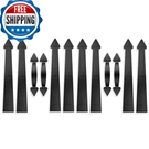 Sankeytew Garage Door Magnetic Decorative Hardware Kit 8 Hinges 4 Handles. Fixed Price $44.83.