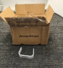 (qty 40) Amerimax M0634-30HP 2" 3" K-style White Vinyl Downspout Clip. Fixed Price $44.99.