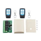 Brand New Dc 4-CHANNEL Wireless Rf Remote Control Relay Switch With 2 Receiver. Fixed Price $17.16.