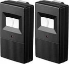 2 Pcs 8 Dip Switch Garage Door Remote Two Button Compatible With Linear. Fixed Price $33.50.