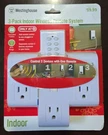 Westinghouse 3-PACK Indoor Wireless Remote System Outlets Nip. Fixed Price $40.00.