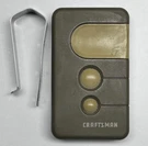 Oem Craftsman 139.53879 Function Remote Control Green Smart Button HBW1A5247. Fixed Price $13.99.
