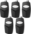 5-PACK Dtc For Linear Delta 3 Garage Door Remote 8 Dip Switch Digit Black. Fixed Price $59.94.