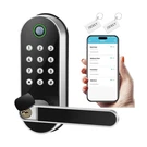 Fingerprint Smart Door Lock With Handle & Keypad No More Lost Key... Fas. Fixed Price $104.39.