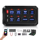 Wireless Switch Panel Rgb 8 Gang App Remote Control Led Light Relay System Box. Fixed Price $109.97.
