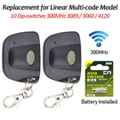 For Linear Multicode 3089 300MHZ 10 Dip Switch Mini Remote Control Gate Openers. Fixed Price $15.10.