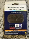 Chamberlain Myq 3 Garage Door Opener Remote For Liftmaster - Black. Fixed Price $24.99.
