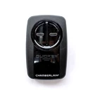 Chamberlain KLIK3U-BK Clicker Universal 2-BUTTON Garage Door Remote + New Batt. Fixed Price $9.99.