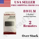 Pack Liftmaster 891LM 1-BUTTON Garage Door Remotes Security+ 2.0 315MHZ. Fixed Price $22.39.